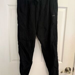 TNA Sweatfleece Boyfriend’s Black Sweatpants Joggers